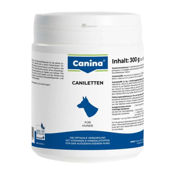Canina Caniletten tabletes kauliem suņiem 300 g N300